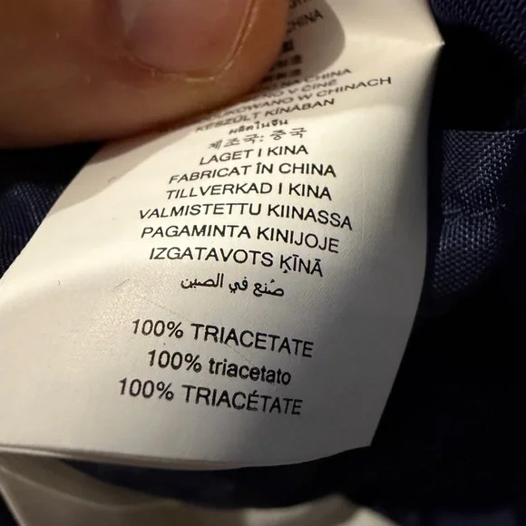 Michael Kors Navy Tailored Pants w/ White Piping – Size 0 – NWT - Picture 6 of 7